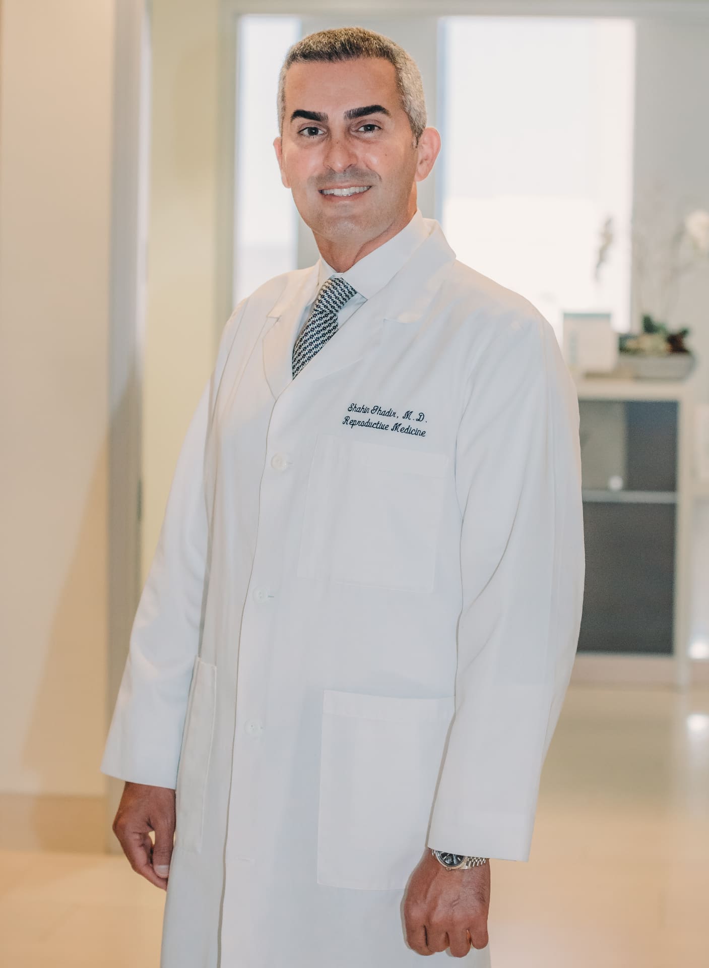 Dr. Shahin Ghadir in clinic